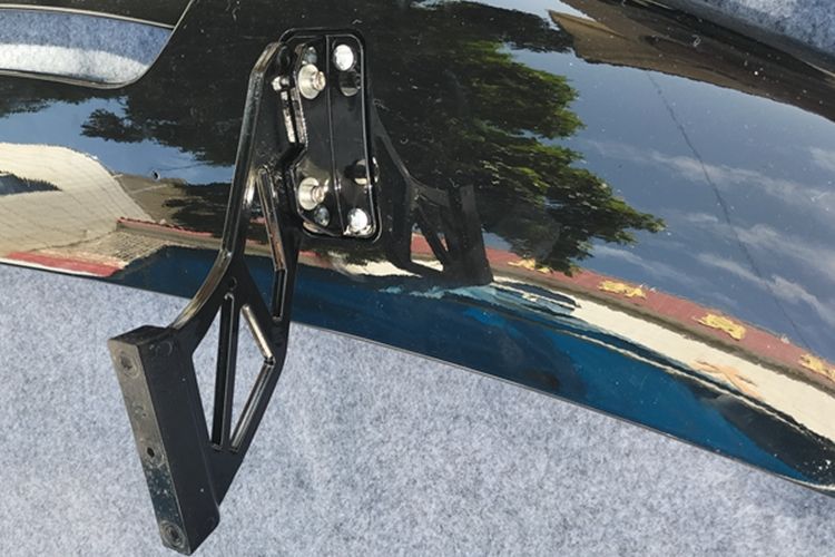 Automobile Universal Modified Two or Three Boxes Rear Wing Universal Mad Fixed Wind Wing Size Surround Modification and Decoration