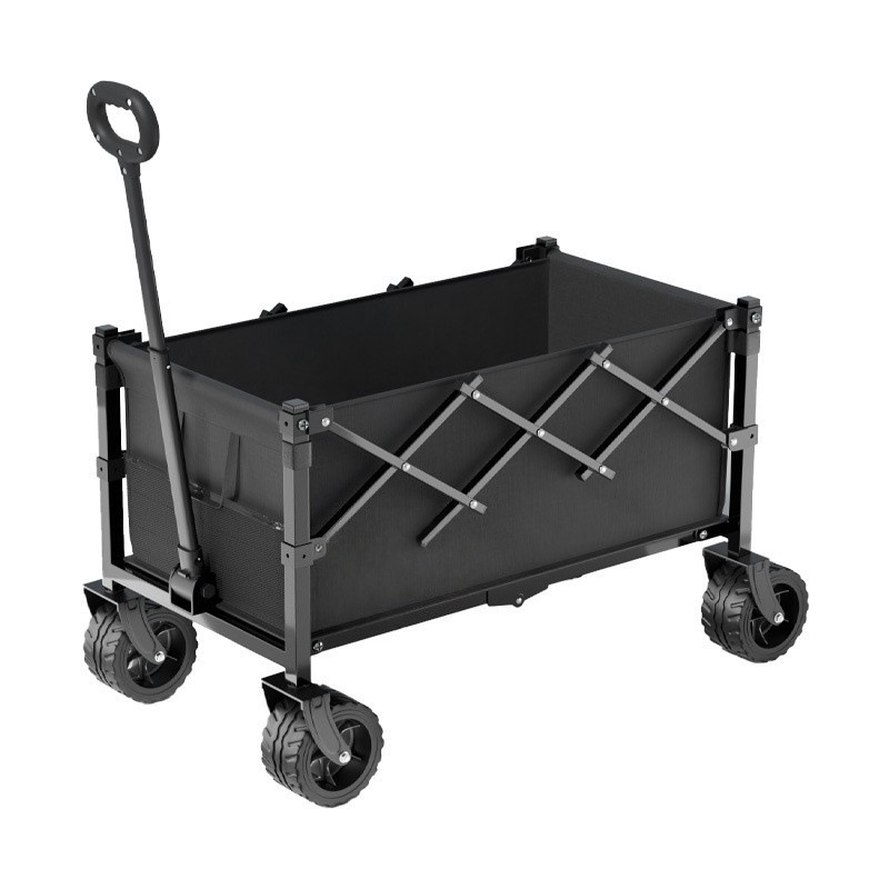 Explosión desmontable camping carruaje al aire libre camping portátil plegable remolque plegable ultra ligero