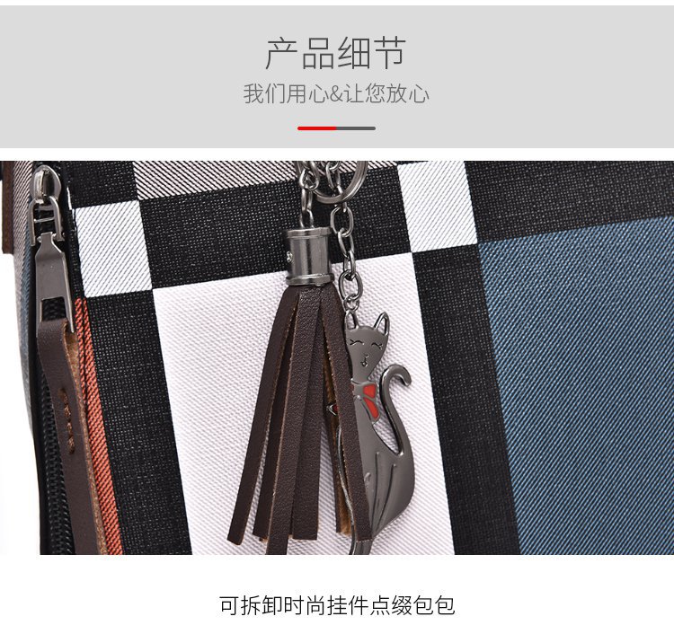 New style four-piece handbag set, European and American handbag, women's trend single-shoulder cross-border wholesale, women's bag consignment, crossbody bag undefined