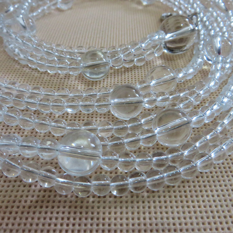 Bag Strap Transparent Bead Accessories Chain Handbag Shoulder Bag Strap Crossbody Long Strap Crystal Bag Chain Women's Bag