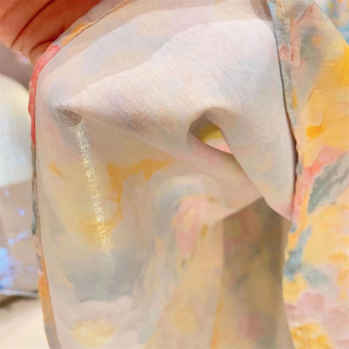 Girls summer skirt flower sleeveless vest dress 24 summer clothes new foreign trade children's clothing drop shipping 3-8 years old