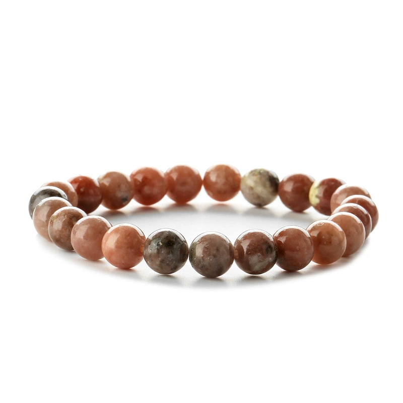 Agate бусирован bracelet? - need translation: Агатовая бусы браслет, 8 мм круглые бусины, европейский стиль, легковесный оптовый аксессуар
