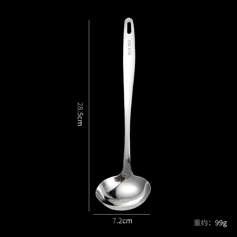 304ステンレスの火鍋のスプーンのハート型のスプーンのスープの殻のセットのスプーンの火鍋のスプーンの家庭用ホテルの油のスプーンの調理器具|undefined