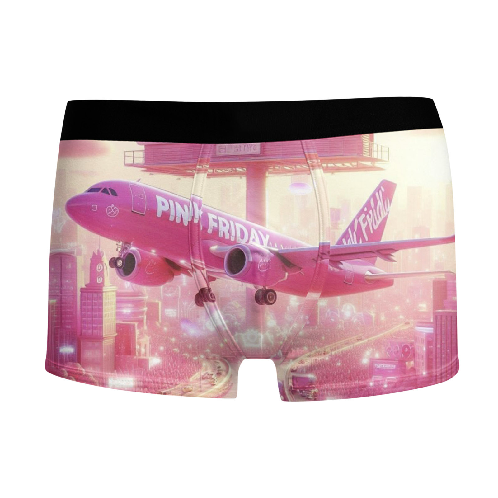 麻辣雞歐美明星圖像男士成人內褲3D印花牛奶絲高彈中腰袋裝平角褲