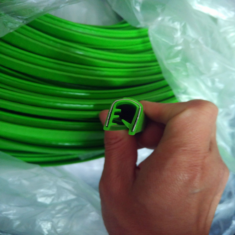 供应PVC包边条U型防划条机柜密封条U型车门防撞条U型骨架密封条