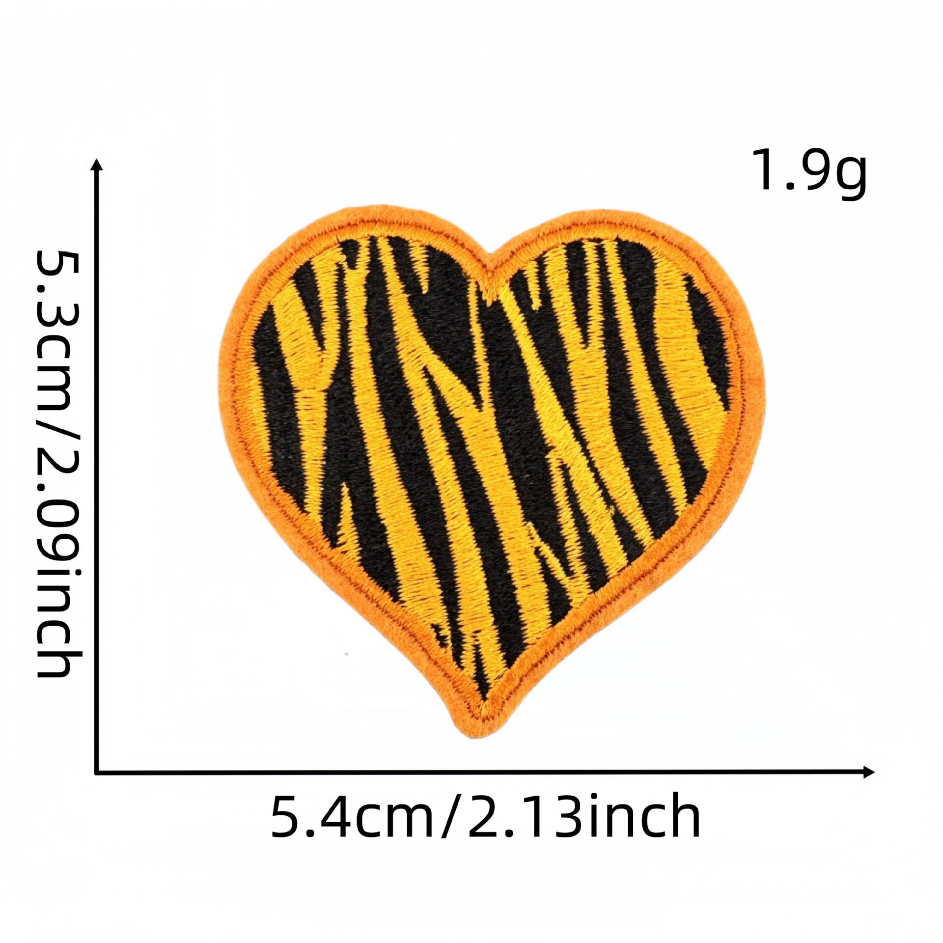 小号豹纹布贴12#