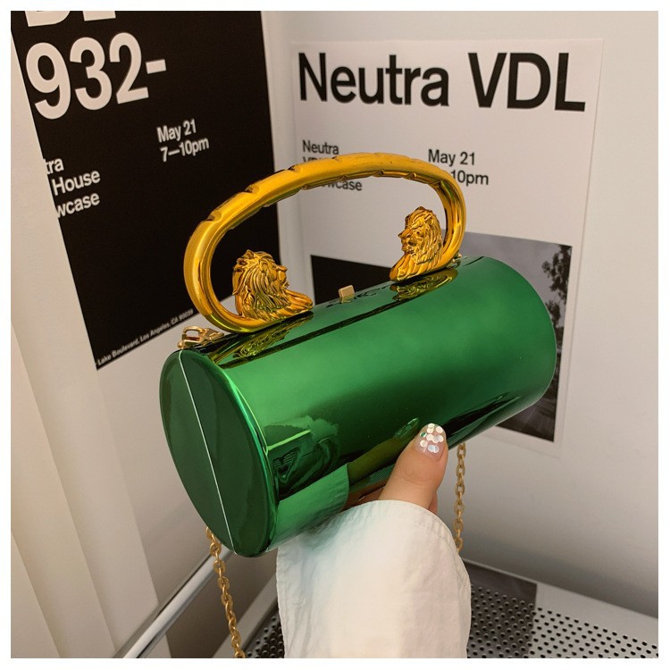 2025 nueva bolsa de cena transfronteriza tendencia de comercio exterior bolsa de mano acrílico de alta calidad chaqueta bolsa de cena