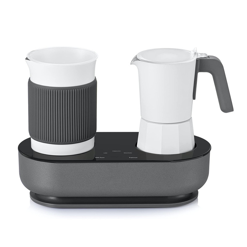 Moka Pot Milk Frother Combination Coffee Machine Touch Screen One-Click Production of Espresso Latte Cappuccino Macchiato Moka Pot Milk Frother Combination Coffee Machine Touch Screen One-Click Production of Espresso Latte Cappuccino Macchiato