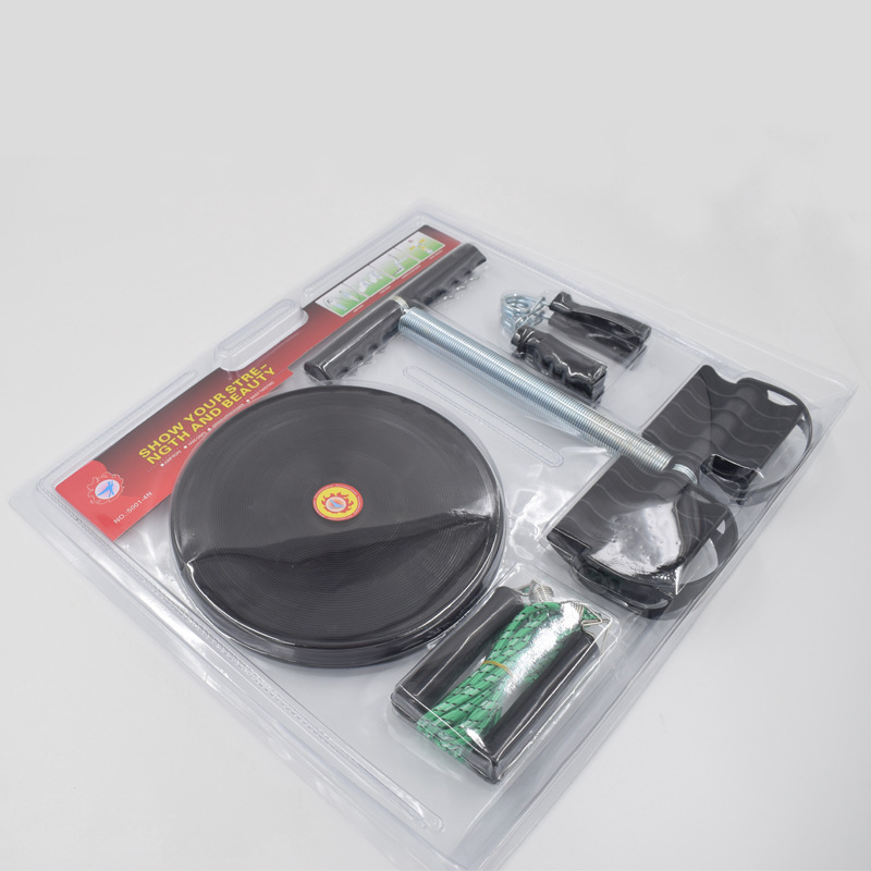 Aolei set de cuatro piezas gimnasio torsión disco de cintura pedal tensor de cuerda de salto brazo agarre de fuerza conjunto de gimnasio familiar