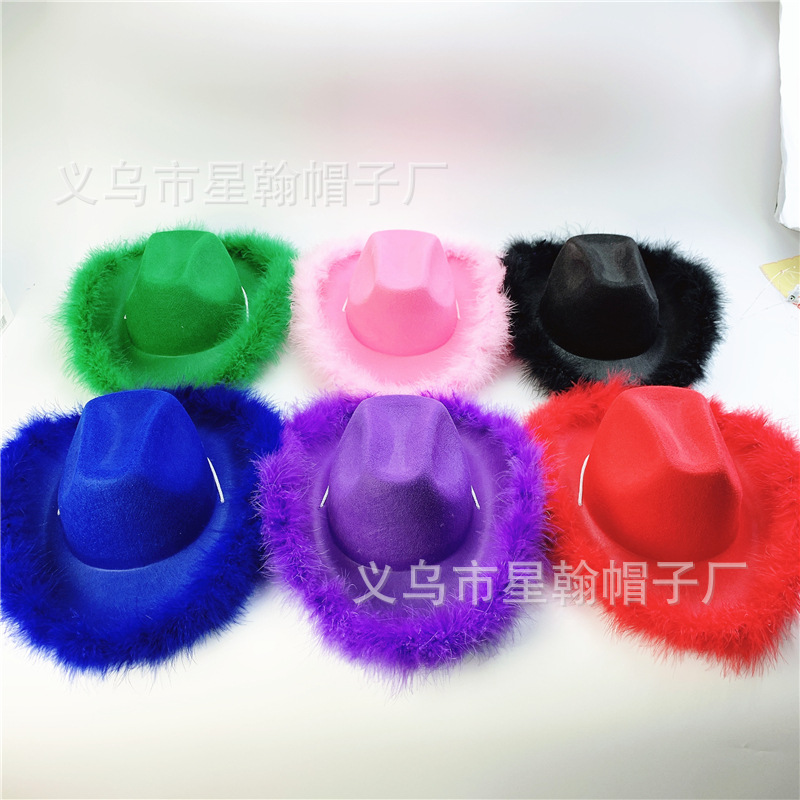 Estrellas americanas y rayas cinta vintage alto sombrero mago etapa rendimiento Festival fieltro paño recto sombrero alto