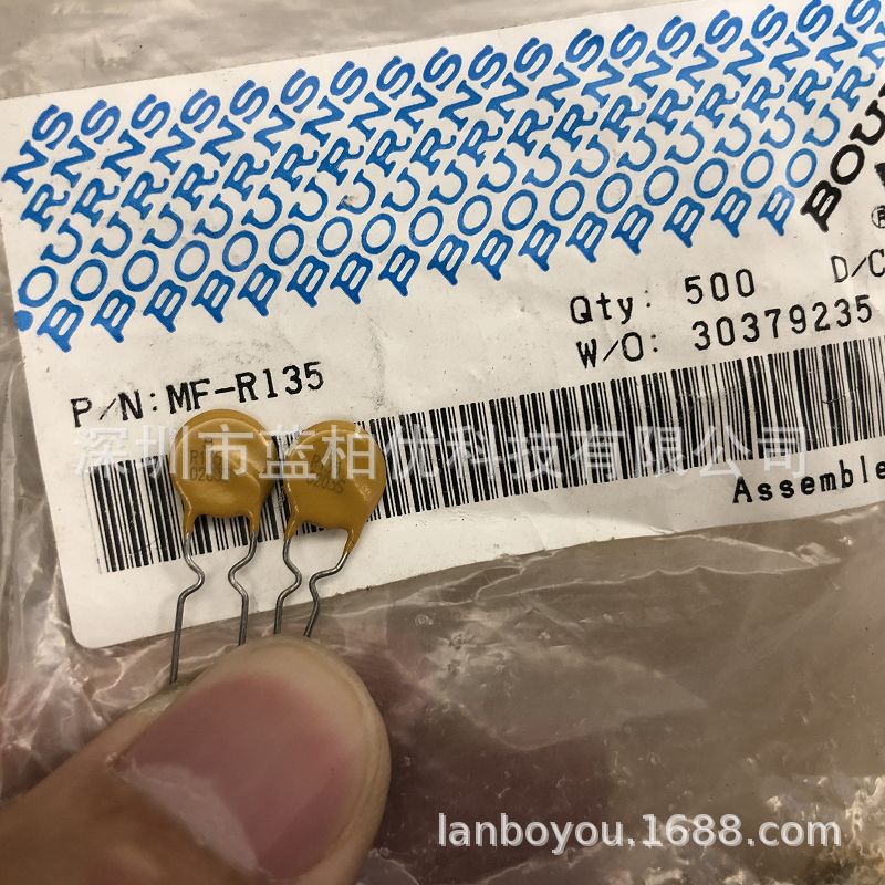 MF-R135 1.35A MF-RX135 BOURNS伯恩斯直插件PPTC可自恢复保险丝