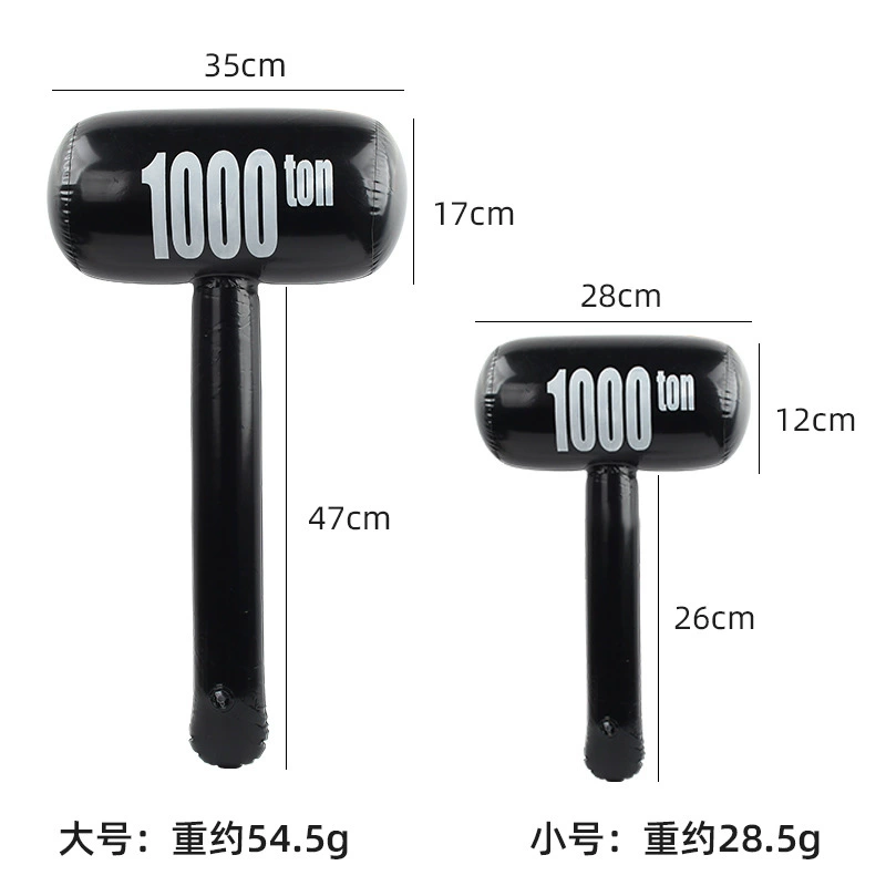 Inflatable hammer, props, transport, toy