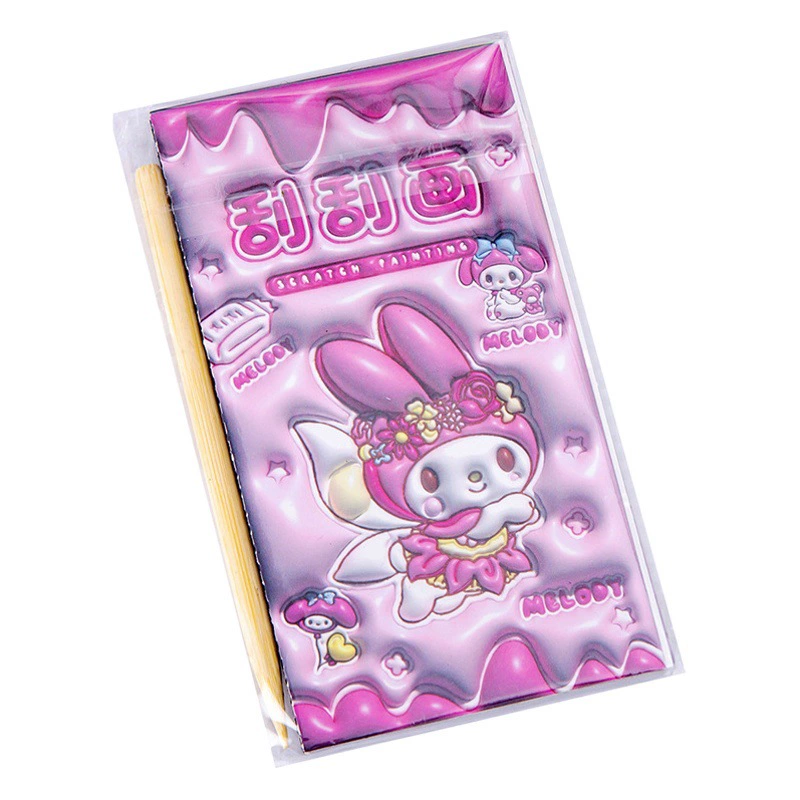 Мультяшный надувной скребет для творчества детей