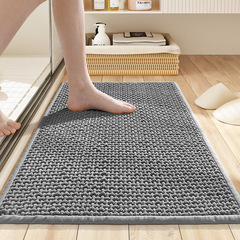 大江シンプルなクロスボーダー浴室マット強い吸水マット家庭用トイレの入り口の純色速乾滑り止めマット