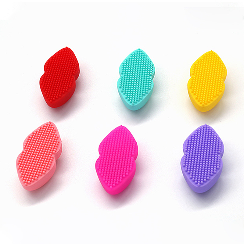Nuevo cepillo de lavado facial de silicona en forma de manguito de dedos de labios cepillo de limpieza facial manual herramienta de limpieza facial cepillo de champú para bebés image 6