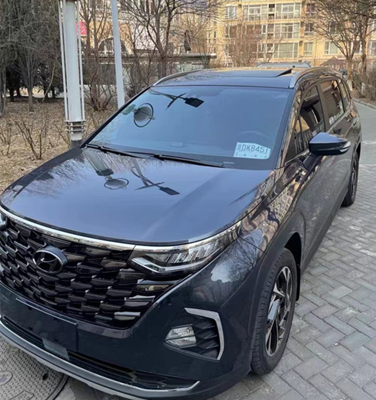 Suitable for 21 Hyundai Tucson L Kustu Roof Rack Aluminum Alloy Punch-Free Vertical Rod Travel Modification