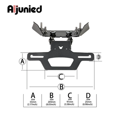Plate Holder Motorcycle Rear License – License plate holder/license plate holder