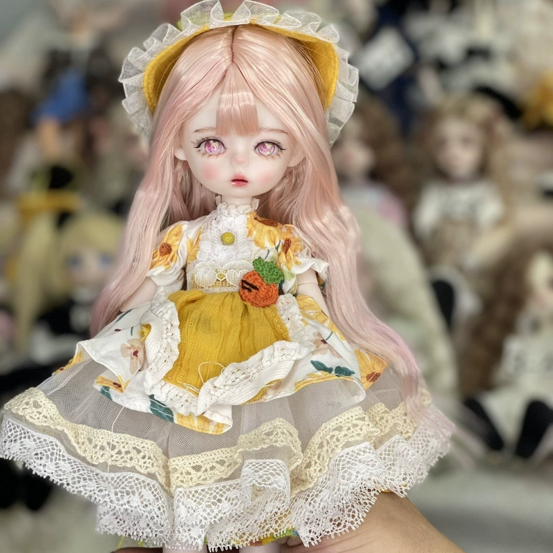 6 точек Домашний BJD30 см сустав mjd кукла Макияж кукла 3D реальный глаз девочка игрушка наряд кукла