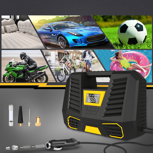 Smart Car Inflator Pump, Digital Car Tire Inflator, Wireless Car Air Pump, Portable Car Tire Inflator