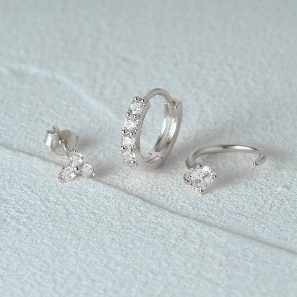 Earrings, universal set, European style, Amazon