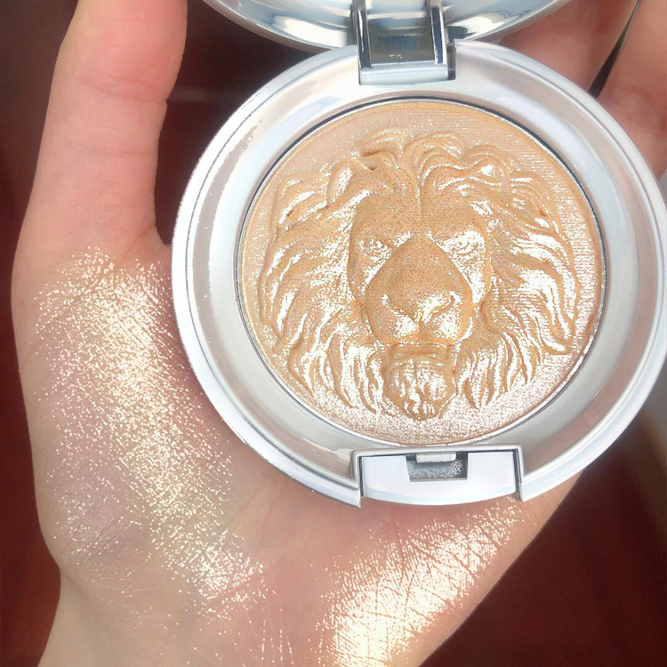 原画师高光粉饼闪粉提亮自然立体鼻影侧影浮雕狮子生姜高光修容盘