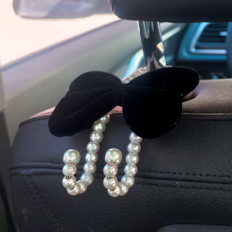 Gancho para coche Gancho para asiento delantero para coche Gancho pequeño multifuncional para coche Productos de decoración de coche para mujer