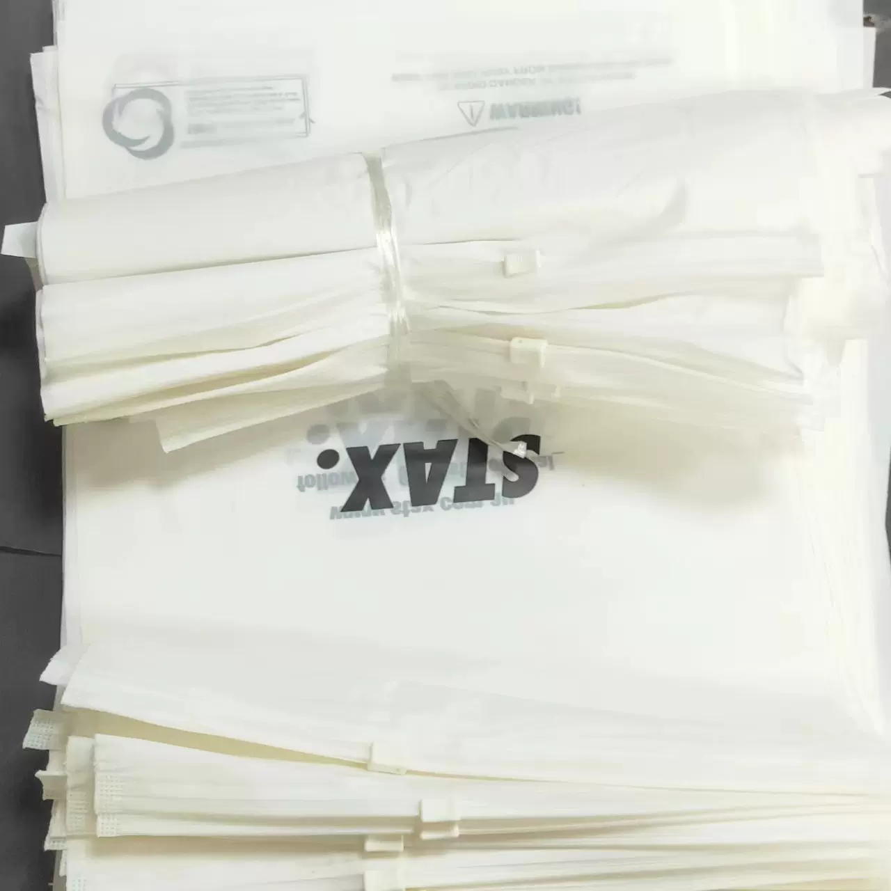 定制环保拉链袋玉米淀粉手提自封袋全降解自粘袋批发