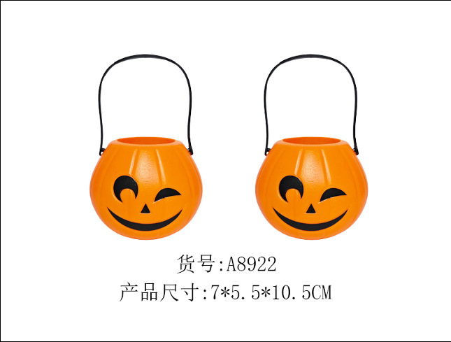 Juguetes de calabaza de Halloween decoraciones novedosas y extrañas juguetes de terror infantil encantador extraño pequeño juguete decoración de casa embrujada