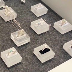 アクリル指輪展示ブラケットジュエリー店舗陳列棚アクセサリー指輪ベース道具写真撮影道具