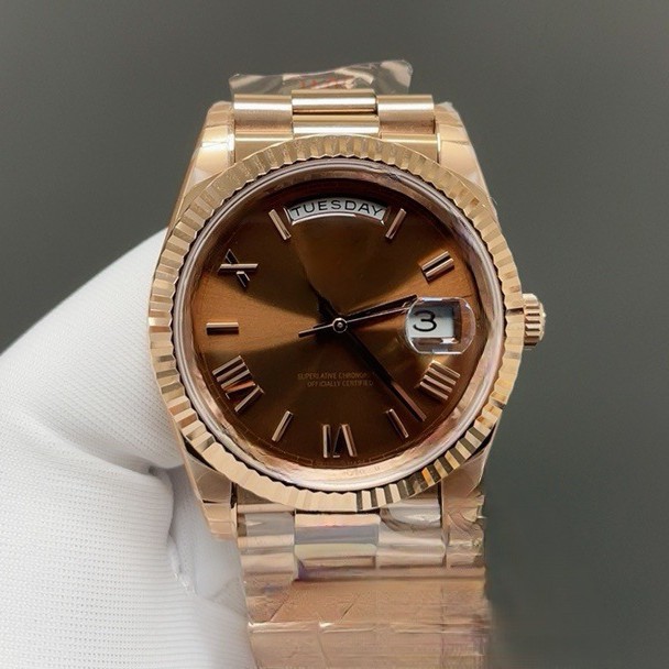 Luxury Mechanical Automatic Sports Men's Watch with Dual Calendar, Popular Foreign Trade Brand, Stainless Steel Wrist, Wholesale