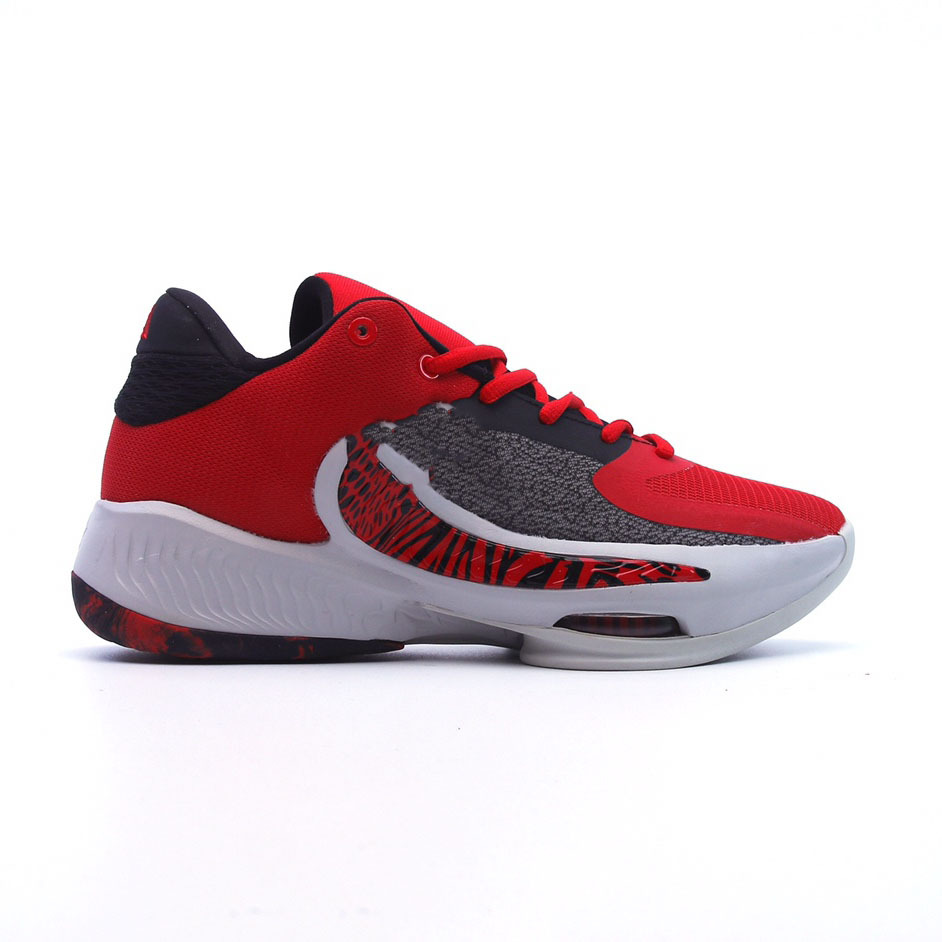Cross-border Zoom Freak4 generación de zapatos de baloncesto con almohadilla de aire resistente al desgaste, antideslizante, zapatos deportivos de campo bajo para hombres