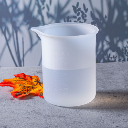 Crystal glue mold DIY handmade tool with scale 150mI ml no-clean silicone measuring cup