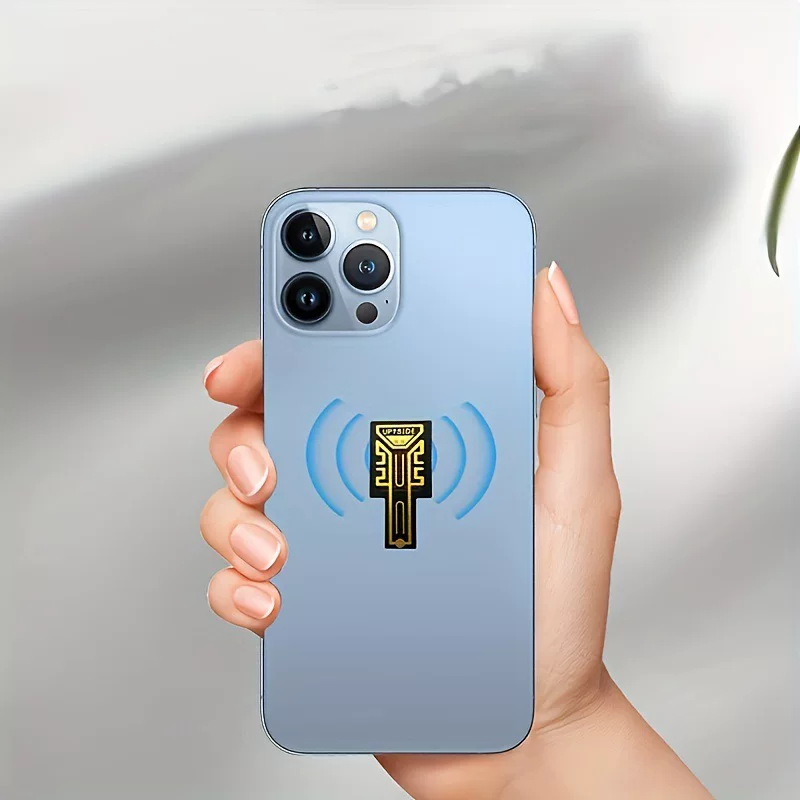 Наклейка‑усилитель сигнала (TEMU), для 5G, клеящаяся, лёгкая, чёрная