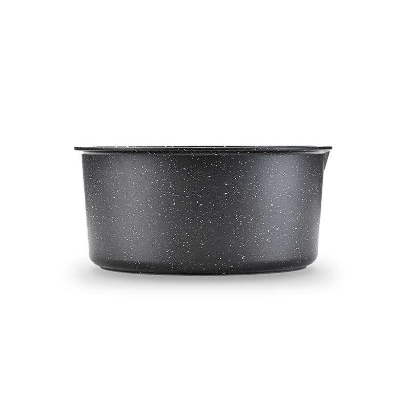 Juego de wok antiadherente doméstico desmontable transfronterizo, cocina de inducción de piedra médica, estufa de gas especial, fondo plano general