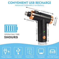 New Charging Pet Nail Clipper Dog Nail Grinder Cat and Dog Nail Trimmer Electric Pet Nail Grinder