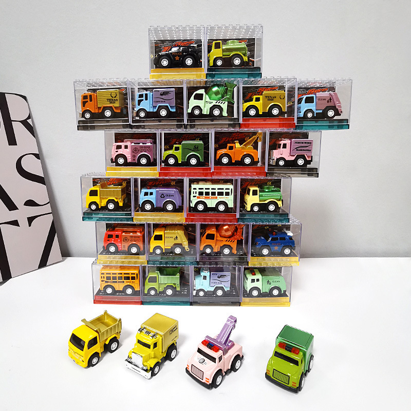 Alloy car wholesale mini Huili pocket car Boys and Girls children toys 61 kindergarten reward small gifts