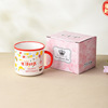 March 8th Women's Day Birthday Gift Ceramic Water Cup Birthday Cup Set Company Opening Campaign Gifts to Supreme Ceremony