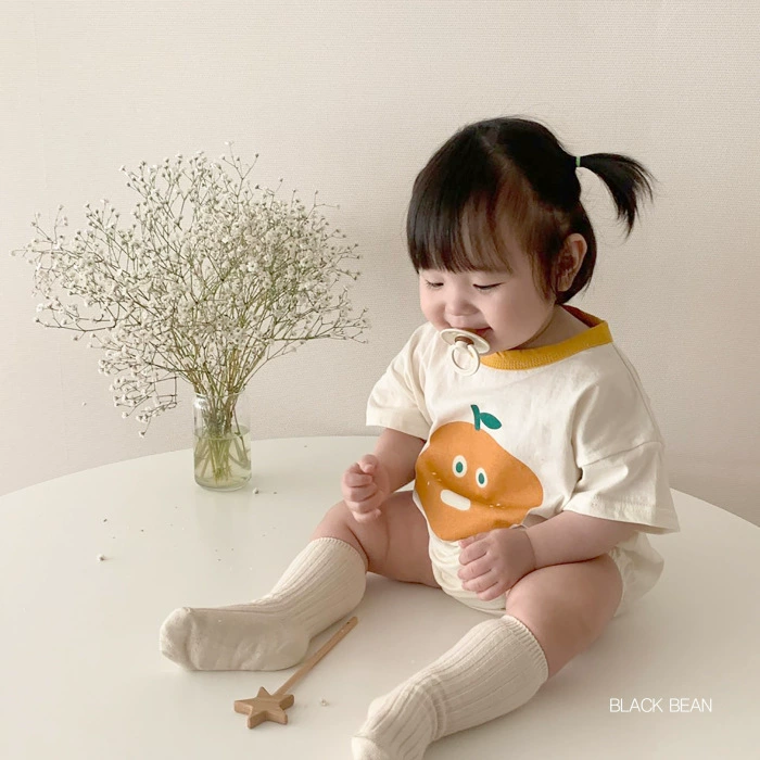 Детский бодифутр для раннего возраста для новорожденных, корейский стиль