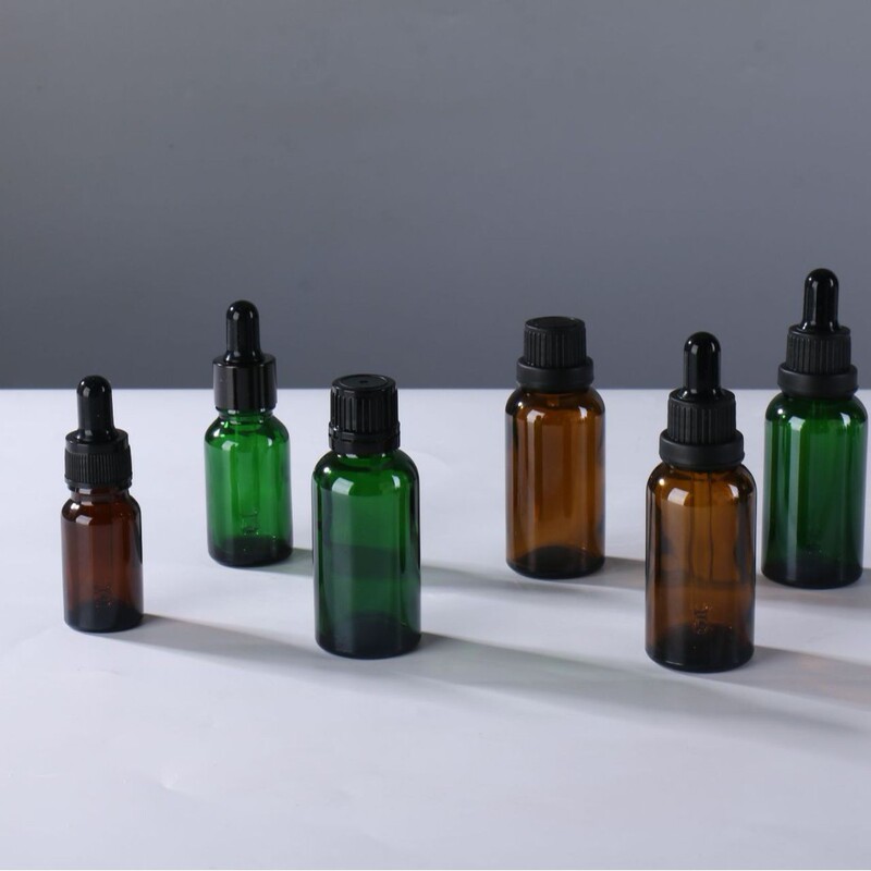 新款滴管精油瓶便捷式避光精华液化妆品分装小样瓶玻璃空瓶批发|undefined