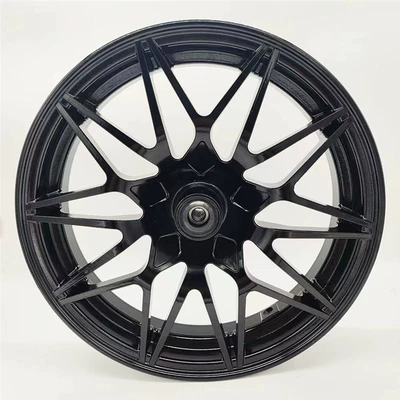 Hub | 9 straight up - 12inch-pack-of-horses-275-wide-70-hole-spacing-all-black