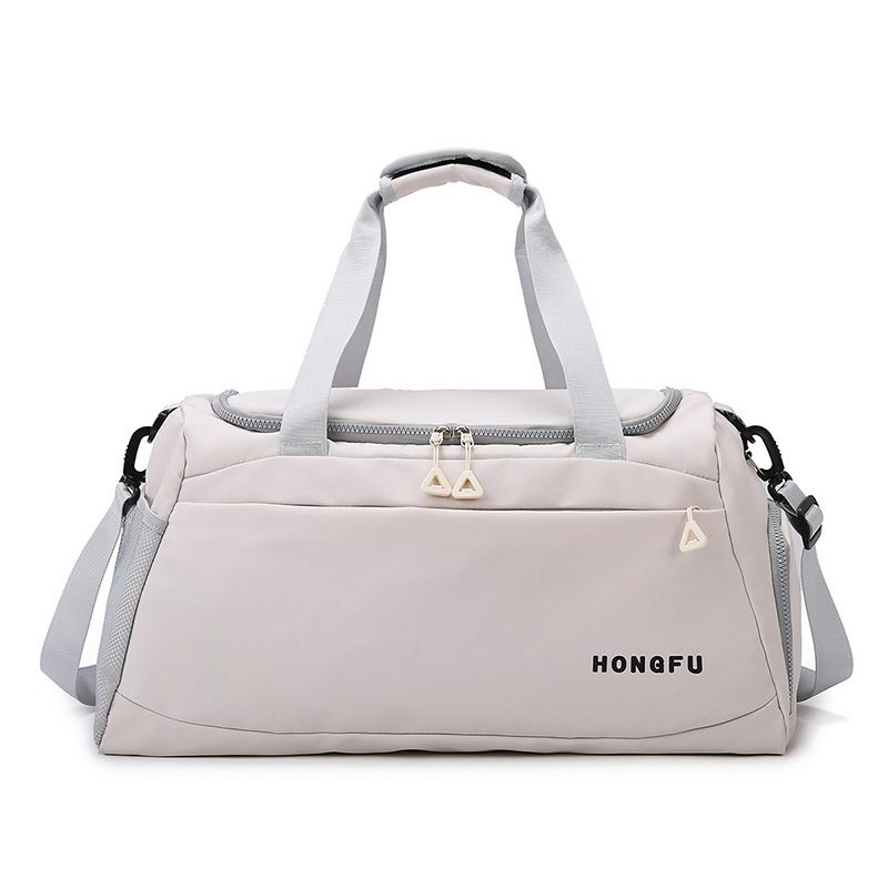 Nueva bolsa de viaje portátil transfronteriza, bolsa de almacenamiento de equipaje de viaje de viaje de corta distancia, bolsa de yoga de entrenamiento deportivo para mujer