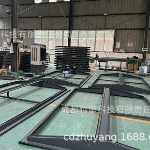 Triangular Electric Lighting and Ventilation Skylight Factory Lighting Customized Ventilation Window Equipment Intelligent Fire Smoke Exhaust Window