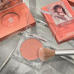 花園少女單色腮紅 啞光顯白粉調女學生平價彩妝高腮紅粉餅盤批發