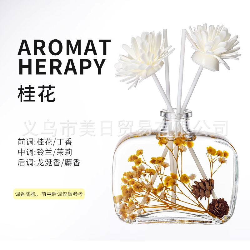 花香液体香薰植物萃取客厅家用室内持久清新空气高级感摆件装饰|undefined