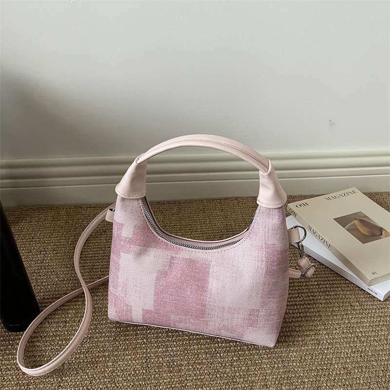 Korean Style Shoulder Crossbody Bag Large Capacity Dumpling Bag_voghion.com