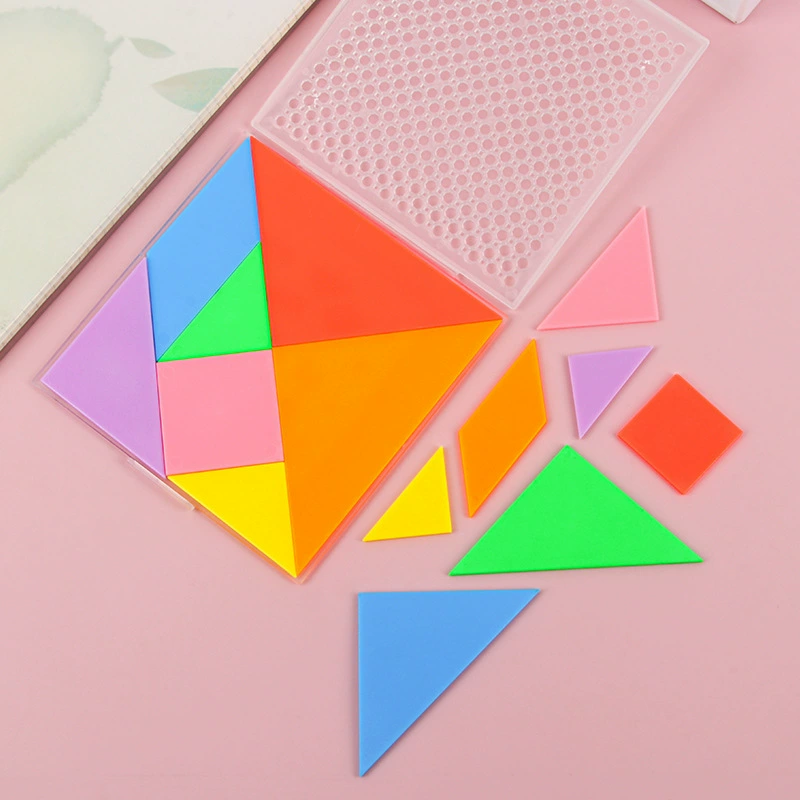 Детская концентрация обучение головоломки цветные Пазлы игрушки Начальная школа математика учебные пособия костюм оптом