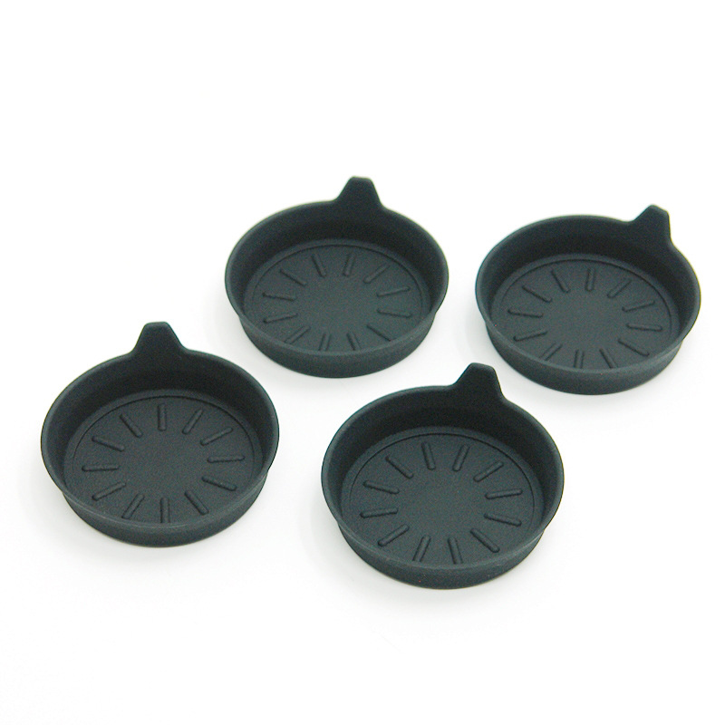 Liin Amazon sourcing Car Accessories automobile Coaster Circular cup groove pad silica gel vehicle Cup holder