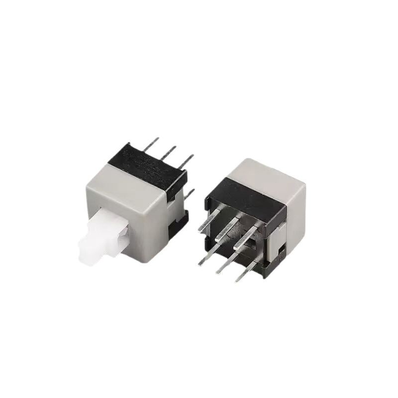 8.5*8.5単列二列セルフロック無錠ボタンスイッチタッチスイッチ玩具スイッチ|undefined