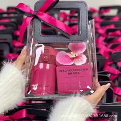 ミニ透明手提げ袋ギフトバッグお土産誕生日プレゼント袋口紅包装ギフトバッグ空