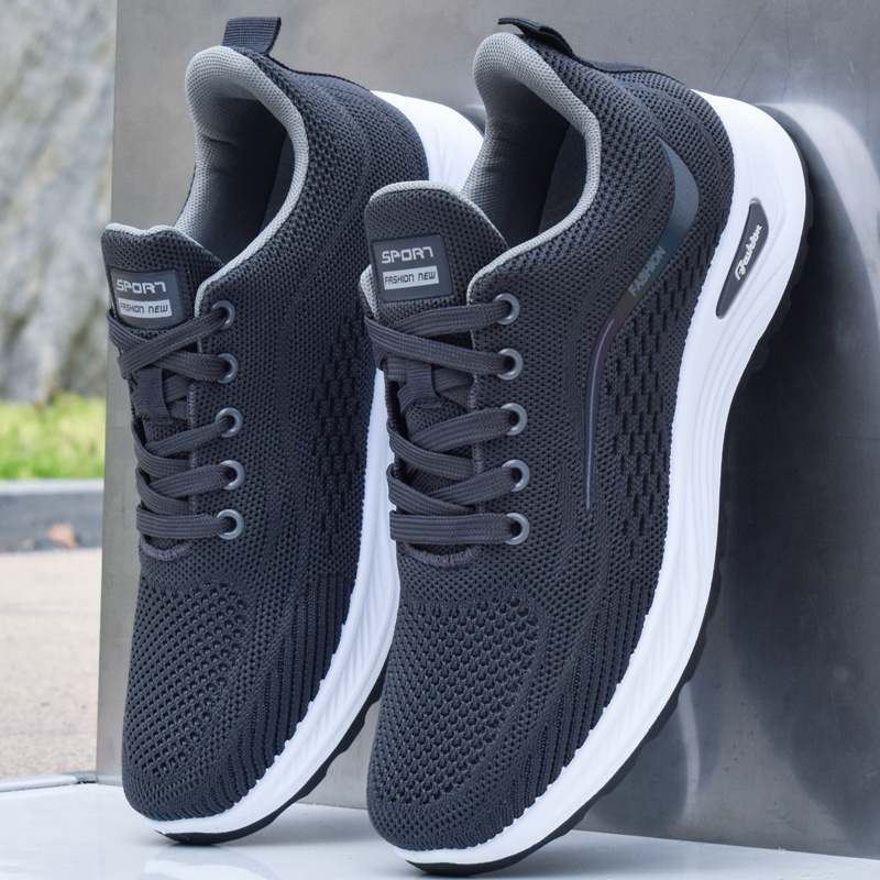 Men's Shoes Spring and Summer New Breathable Mesh Sports Shoes Wear-Resistant Lightweight Casual Shoes Soft Sole Anti-Slip Anti-Odor Running Shoes Men's Shoes Spring and Summer New Breathable Mesh Sports Shoes Wear-Resistant Lightweight Casual Shoes Soft Sole Anti-Slip Anti-Odor Running Shoes